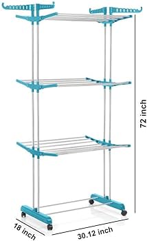 3 LAYER CLOTH DRYING STAND