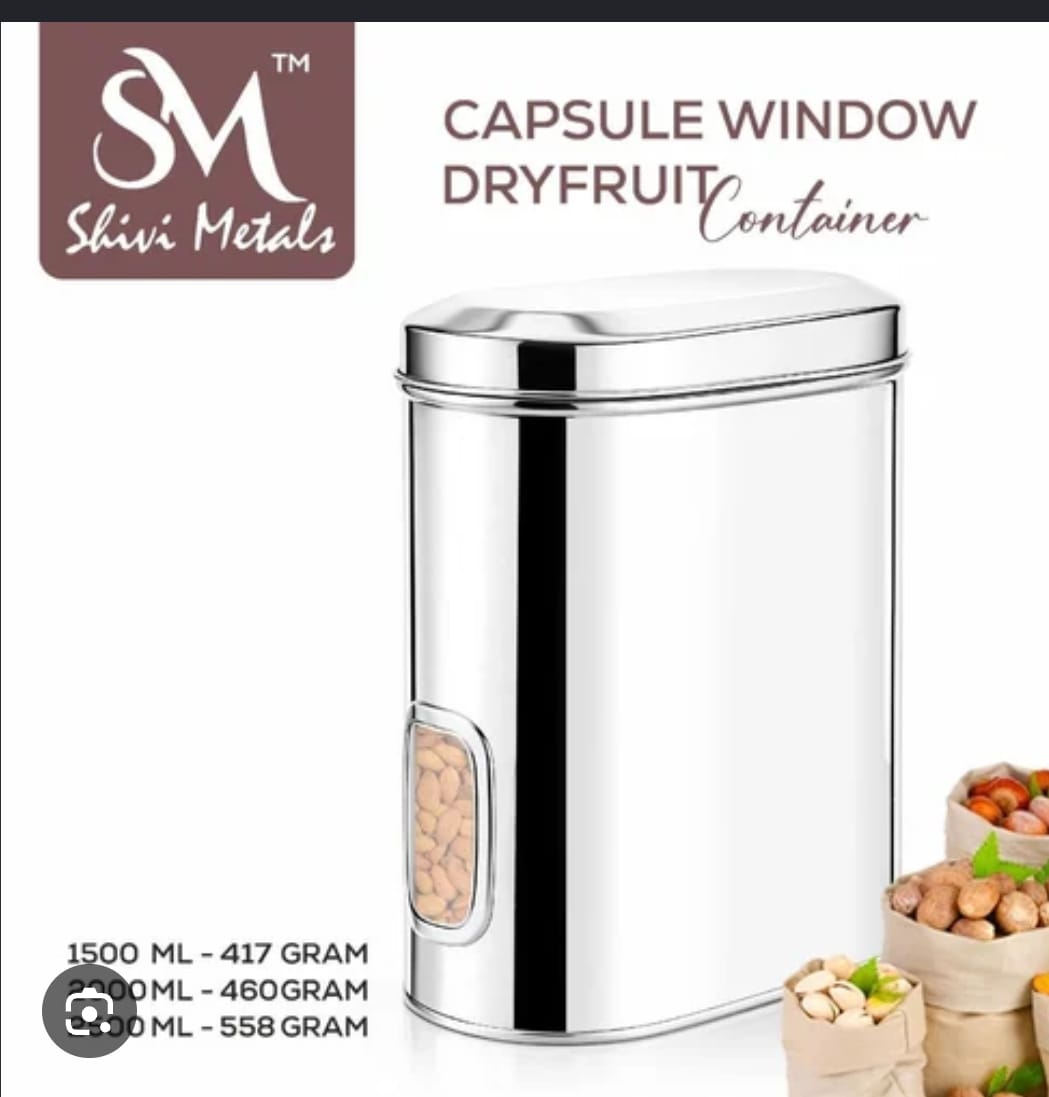 BIG SIZE CAPSULE WINDOW CONTAINER