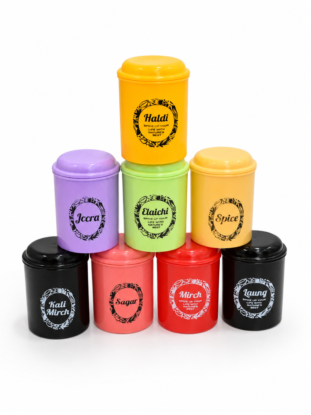 8 SET SPICE DABBA
