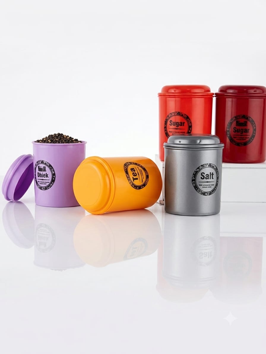 4 SET SPICE DABBA