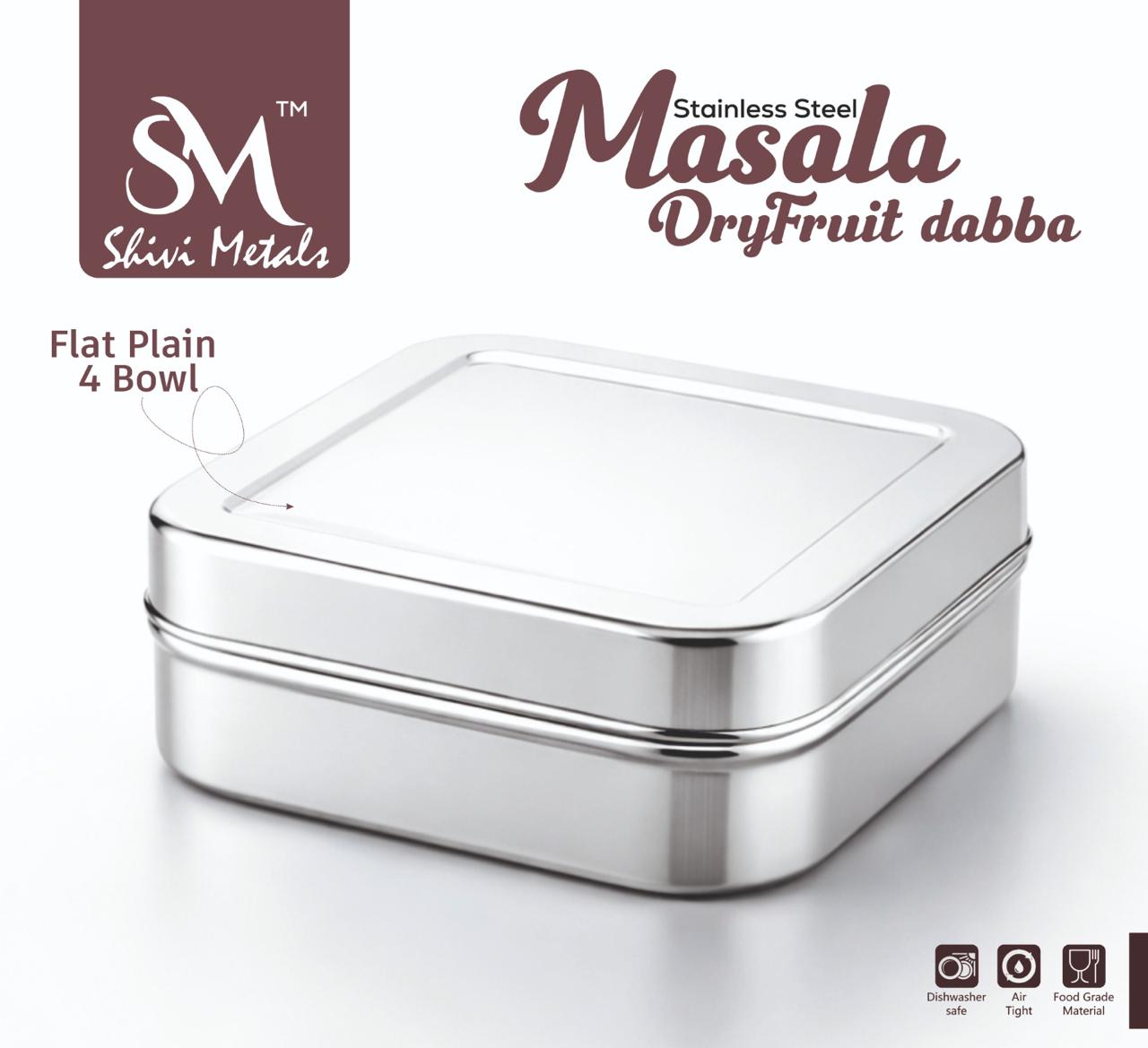 FLAT PLAIN 4 BOWL